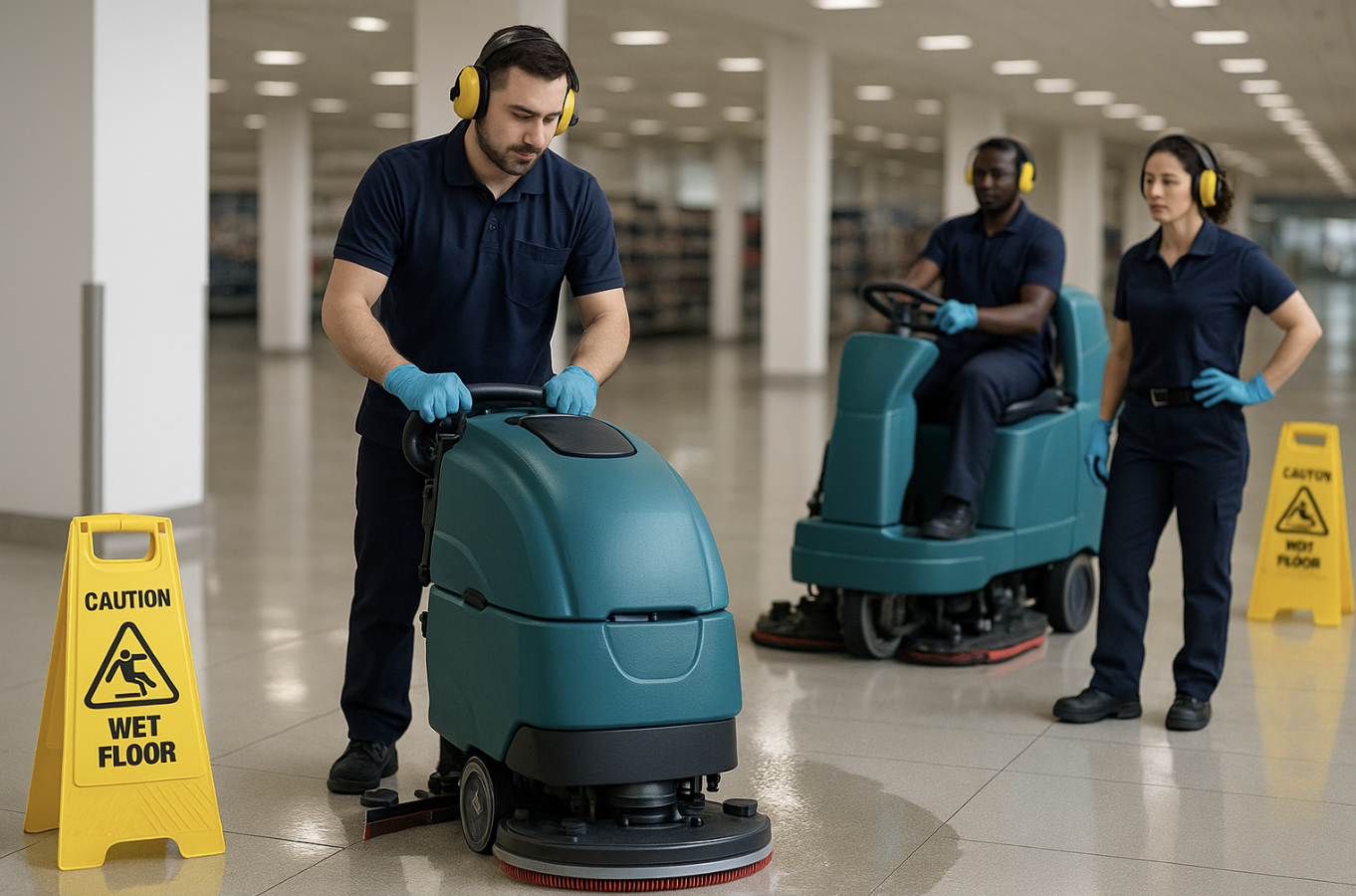 How To Operate A Floor Scrubber