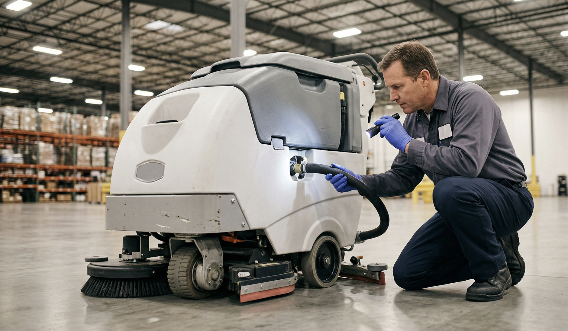 How To Resolve Chemical Dispensing Problems On Floor Scrubber?