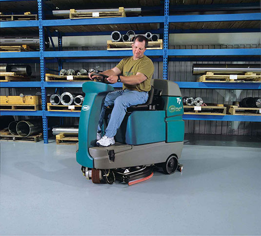 Where Are Ride-On Scrubbers Used?