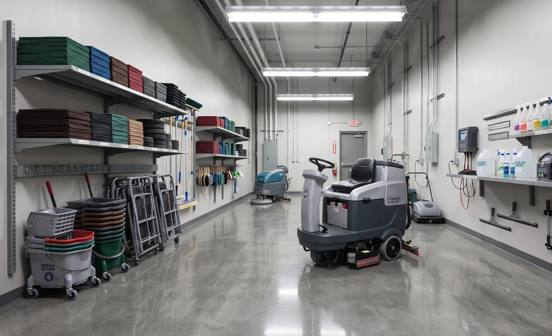 What's The Best Practice For Storing Commercial Floor Cleaning Machines When Not In Use