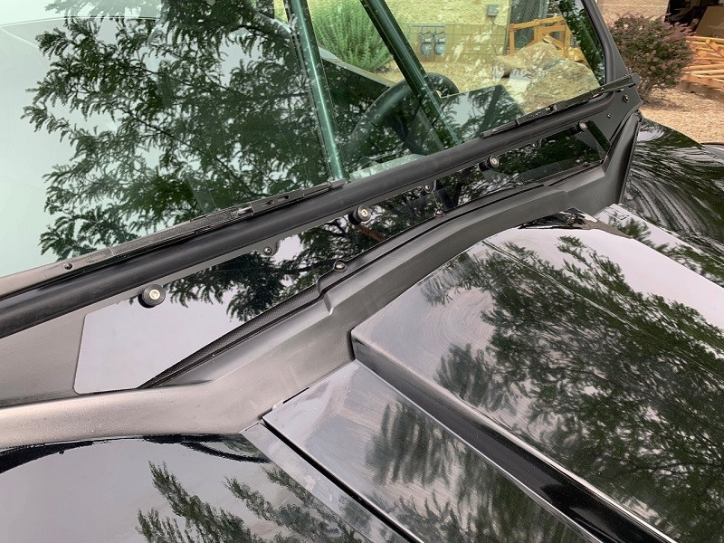 Arctic Cat Wildcat XX Vented Glass Windshield with Wipers by