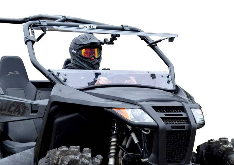 Arctic Cat Wildcat Trail Sport Scratch Resistant Flip Windshield