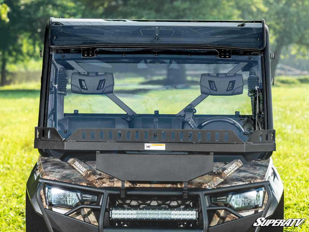 Arctic Cat Prowler Pro Flip Windshield by SuperATV - FWS-TR-800SX