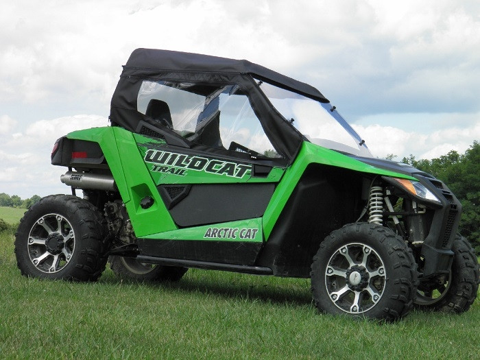 Arctic Cat Wildcat Full Cab Enclosure for Hard Windshield by 3