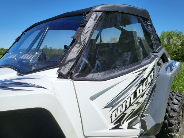 Arctic Cat Wildcat XX Full Cab Enclosure for Hard Windshield by 3