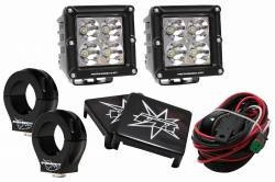 Arctic Cat Prowler/Wildcat 5-Watt Dominator Cube Utv Kit With 1.75" Clamps By Lazer Star Lights