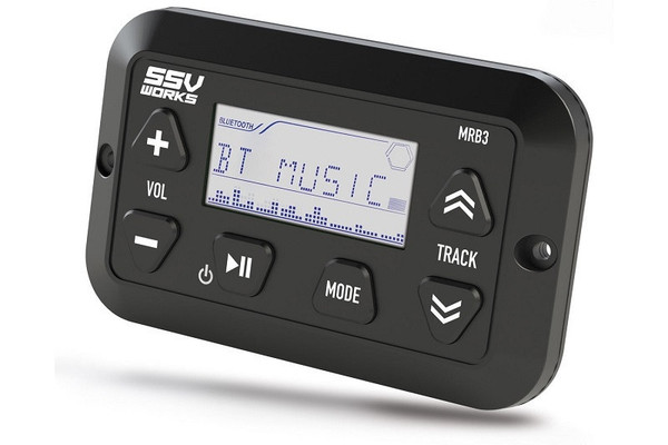 Arctic Cat Prowler/Wildcat Universal Bluetooth Media-Controller with LCD-Display by SSV Works - SSV-WP-MRB3