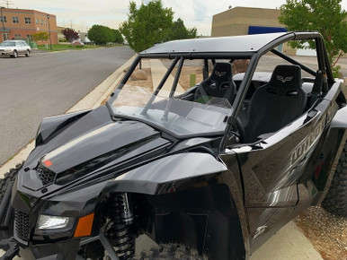 Arctic Cat Wildcat XX Polycarbonate Half Windshield with Quick