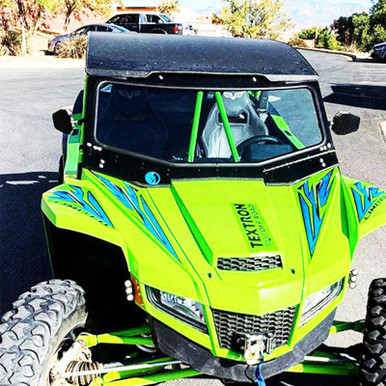 Arctic Cat Wildcat XX Front Windshield by Dirt Warrior Accessories