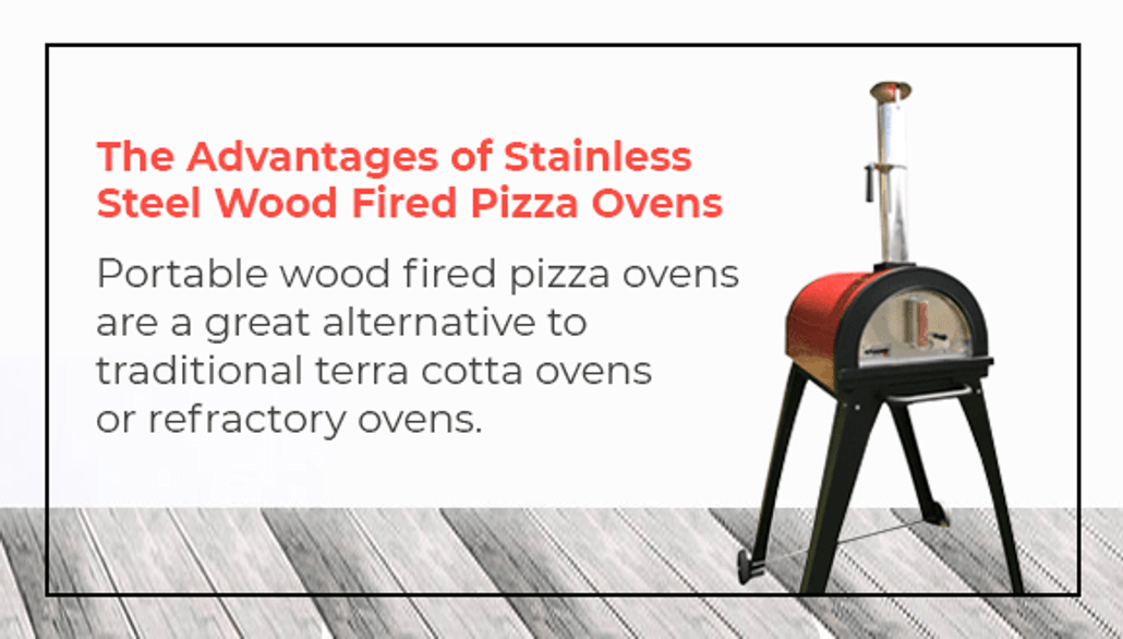 Advantages Of Stainless Steel Wood Fired Ovens