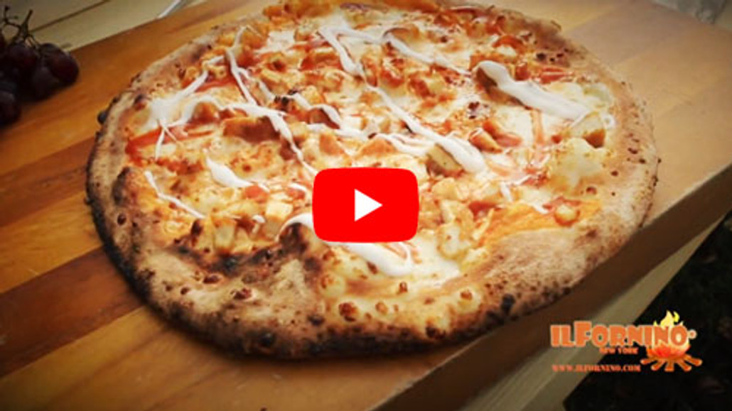 Buffalo Chicken Wood Fired Pizza By ilFornino!