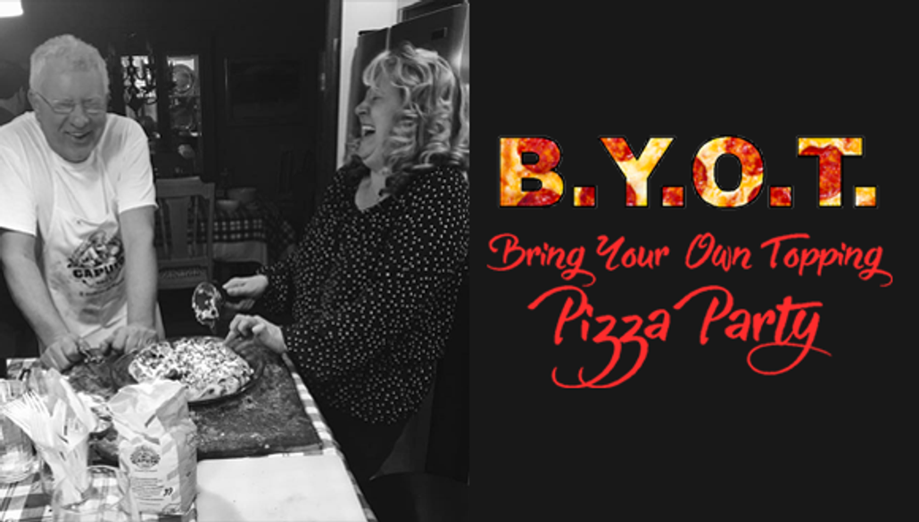 Bring Your Own Topping Pizza Party