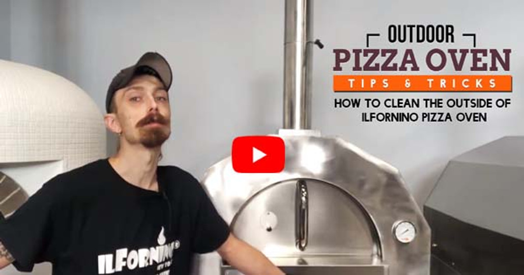 how to clean a wood burning oven - come pulire il forno a legna 