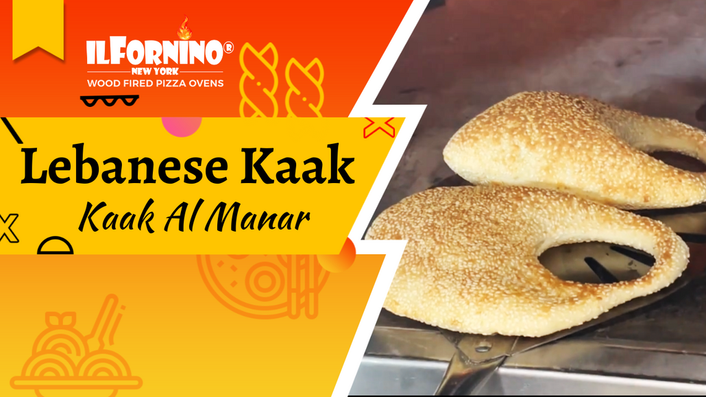 Lebanese Kaak - Ka'ak Al Manarat by ilFornino Pizza Ovens