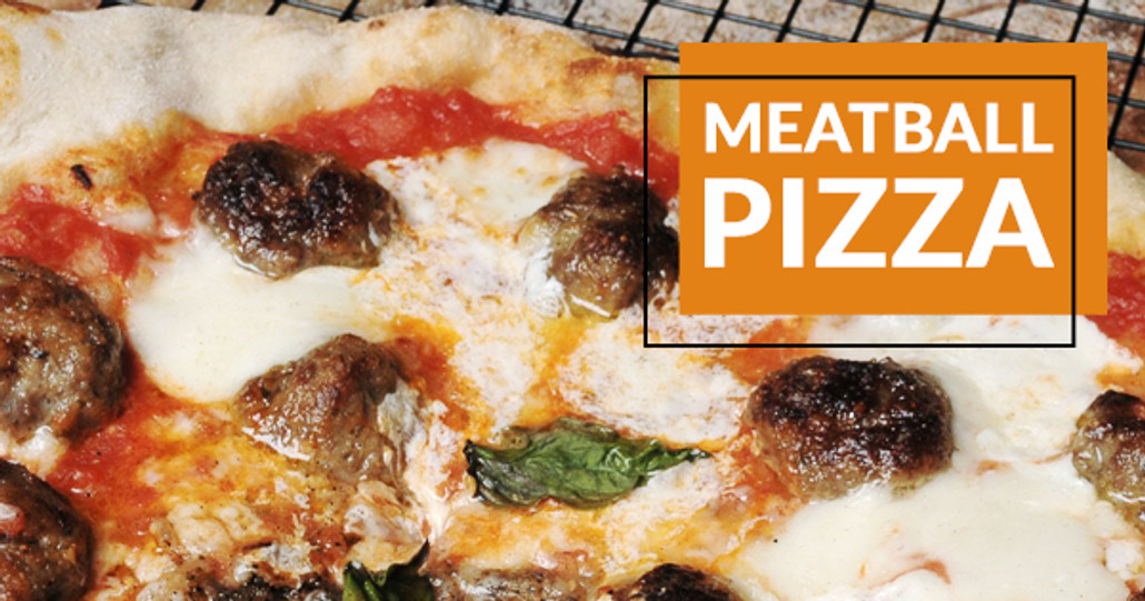 Wood Fired MeatBall Pizza Recipe