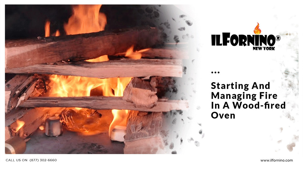 Starting And Managing Fire In A Wood-fired Oven