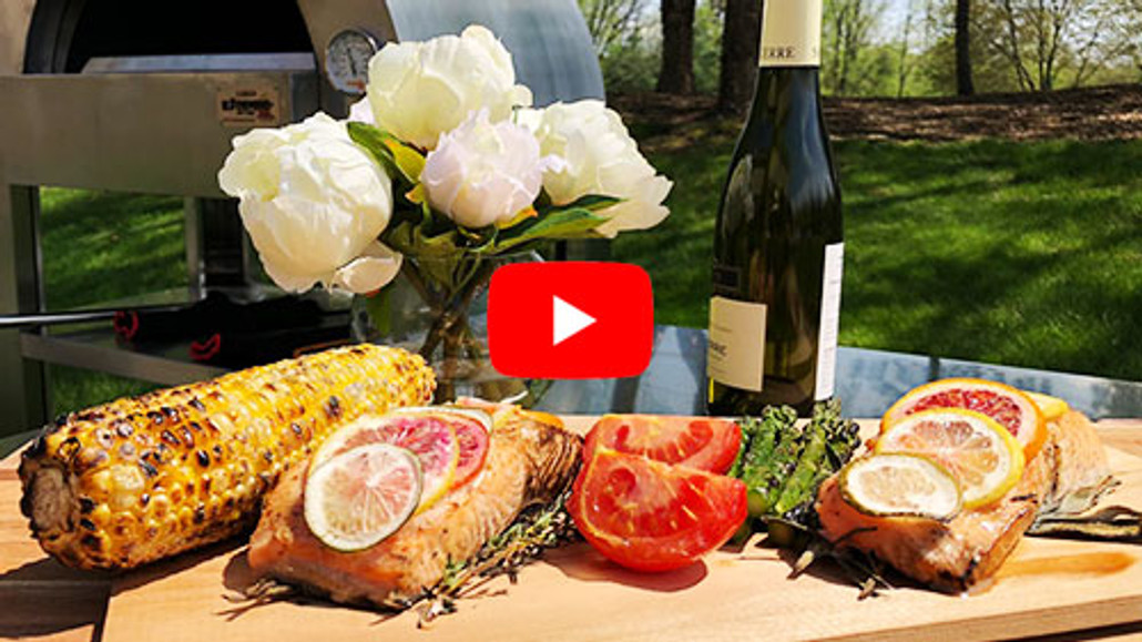 Wood Fired Cedar Planked Salmon Recipe