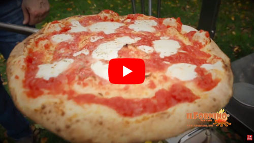 Neapolitan Margherita Wood Fired Pizza | ilFornino