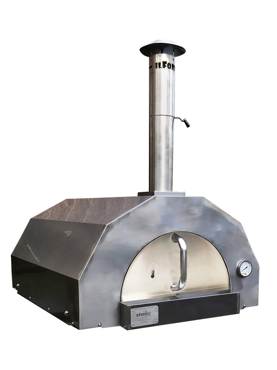 ローンファイアブロッサム　英語　CP07 スーパー Fiamma Rossa Grande Countertop - Gas and Wood Burning Pizza Oven