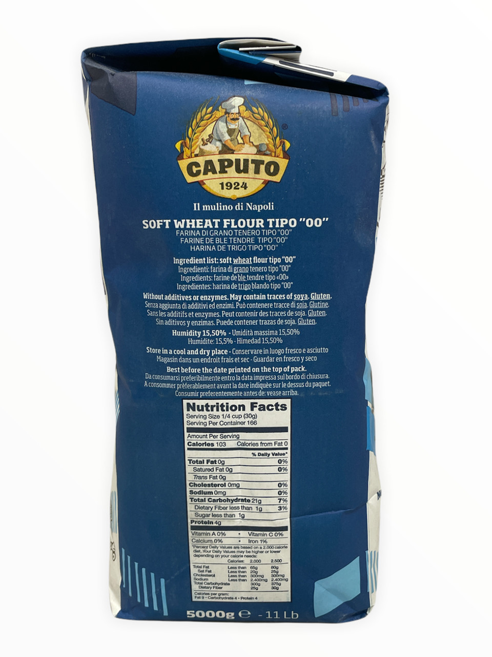 Caputo “00” Pizzeria Flour 5Kg (11 lbs)