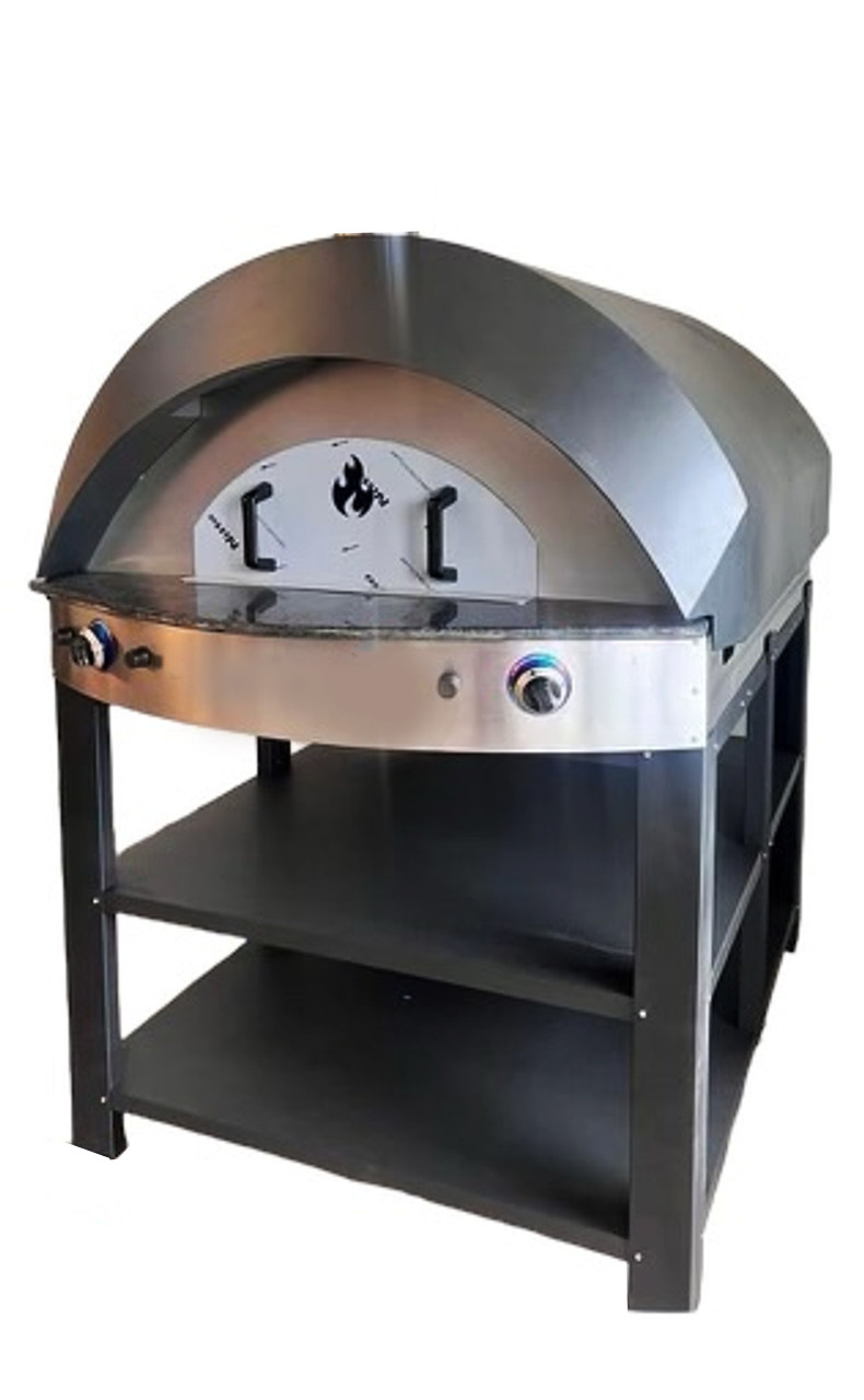Commercial Gas Matzah Oven Stainless Steel with Stand | ilFornino