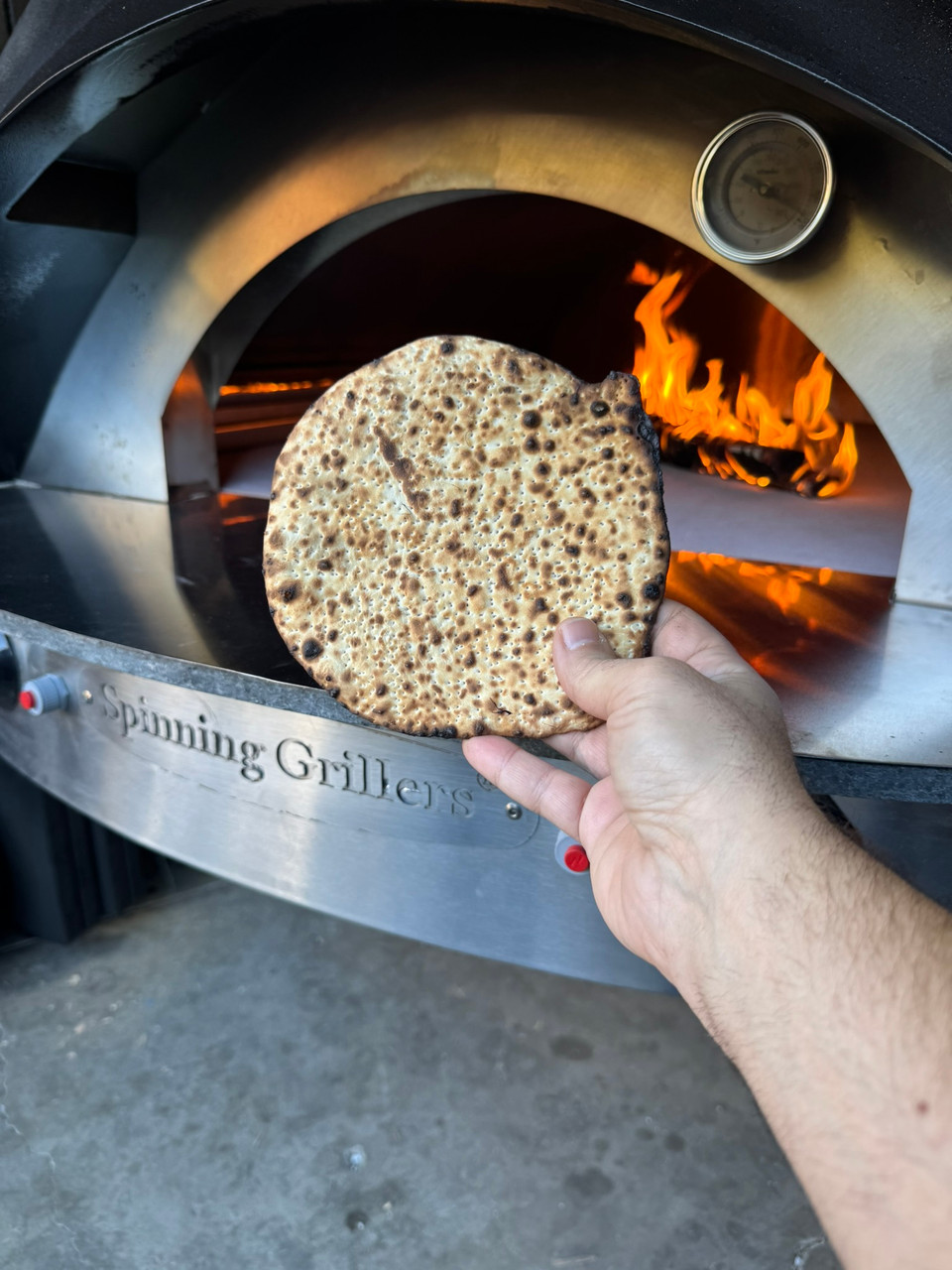 Commercial Gas Matzah Oven Stainless Steel with Stand | ilFornino