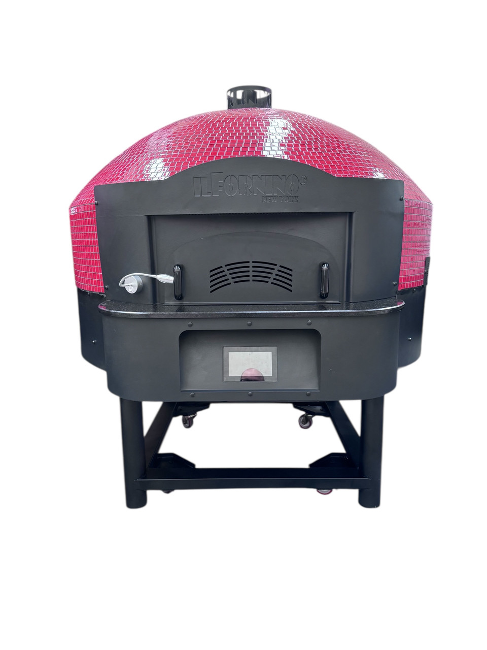 Maestro Commercial 9 Rotating Gas Pizza Oven with Stand