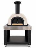 Milano Hybrid Series - Hybrid Outdoor Pizza Oven With Cart - Cooking Area - IlFornino®