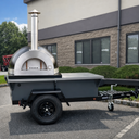ilFornino Wood Fired Concession Trailer - 9FT x 4FT w/ Elite Plus Wood Fired Oven