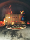 FireGuard- Log Gurard- Wood Fired Pizza Oven Log holder Thumb
