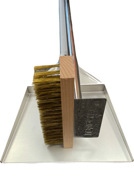 ilFornino® Ash Shovel and  Brush with Scraper Set 