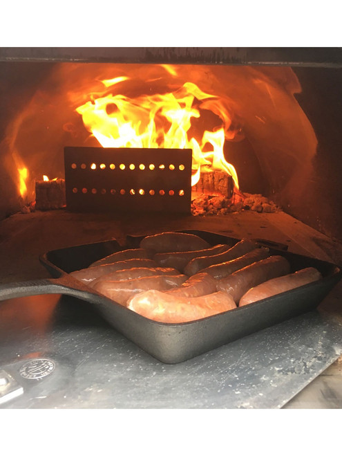 FireGuard - Log Guard for Outdoor Wood Fired Pizza Oven | ilFornino