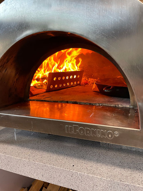 FireGuard - Log Guard for Outdoor Wood Fired Pizza Oven | ilFornino