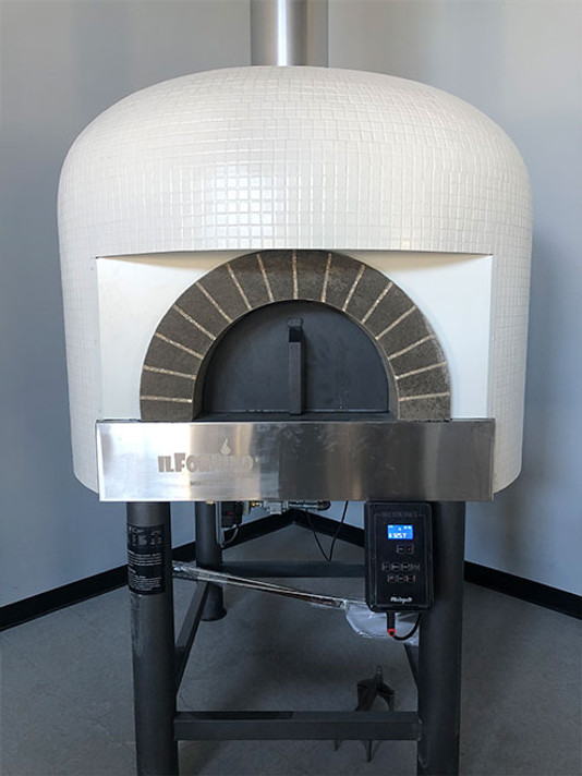 Commercial Gas + Wood Fired Pizza Oven