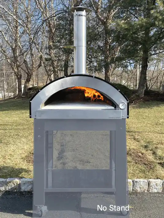 Grande G Series Countertop Hybrid Gas and Wood Pizza Oven | ilFornino