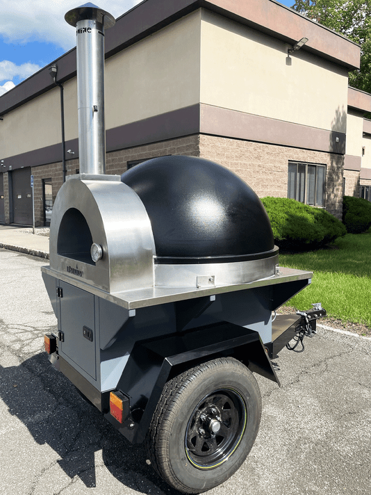 Wood Fired Concession Trailer - 7' x 4' with Elite Plus Chef's Edition