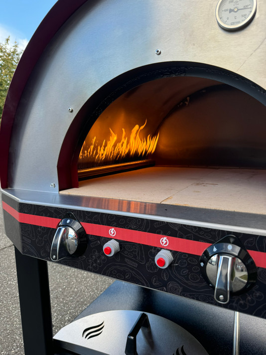 Mini Pro Wood Fired Matzah Oven W/ Propane Gas and Stand