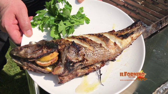 Wood-Fired Striped Bass | ilFornino