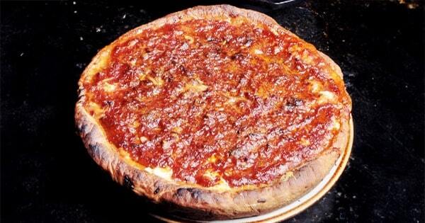 Chicago-Style Deep Dish Wood Fired Pizza Recipe | ilFornino