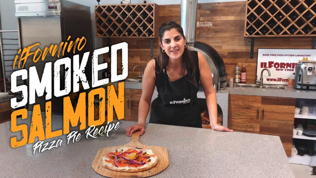 ilFornino Smoked Salmon Pizza Pie Recipe | ilFornino