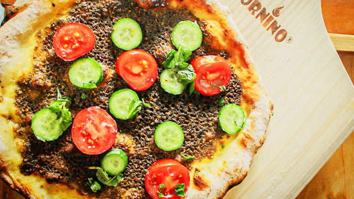 Zaatar Pizza - Mediterranean Flatbread | ilFornino