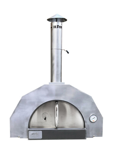 Fiamma Rossa Media Countertop Hybrid Pizza Oven - Wood /Gas