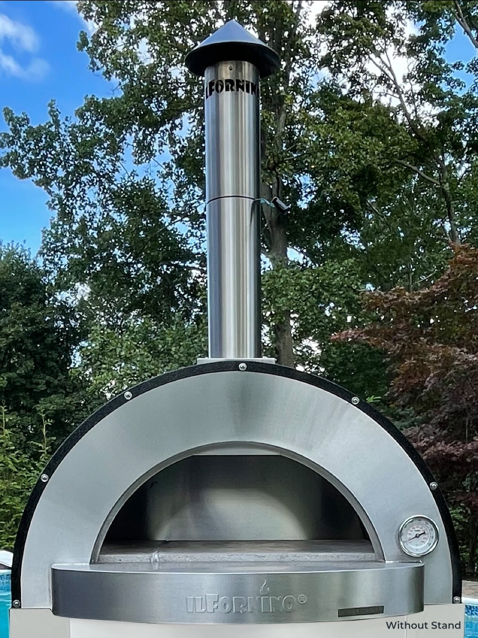 Nino Stainless Steel Best Gas Fired Countertop Pizza Oven