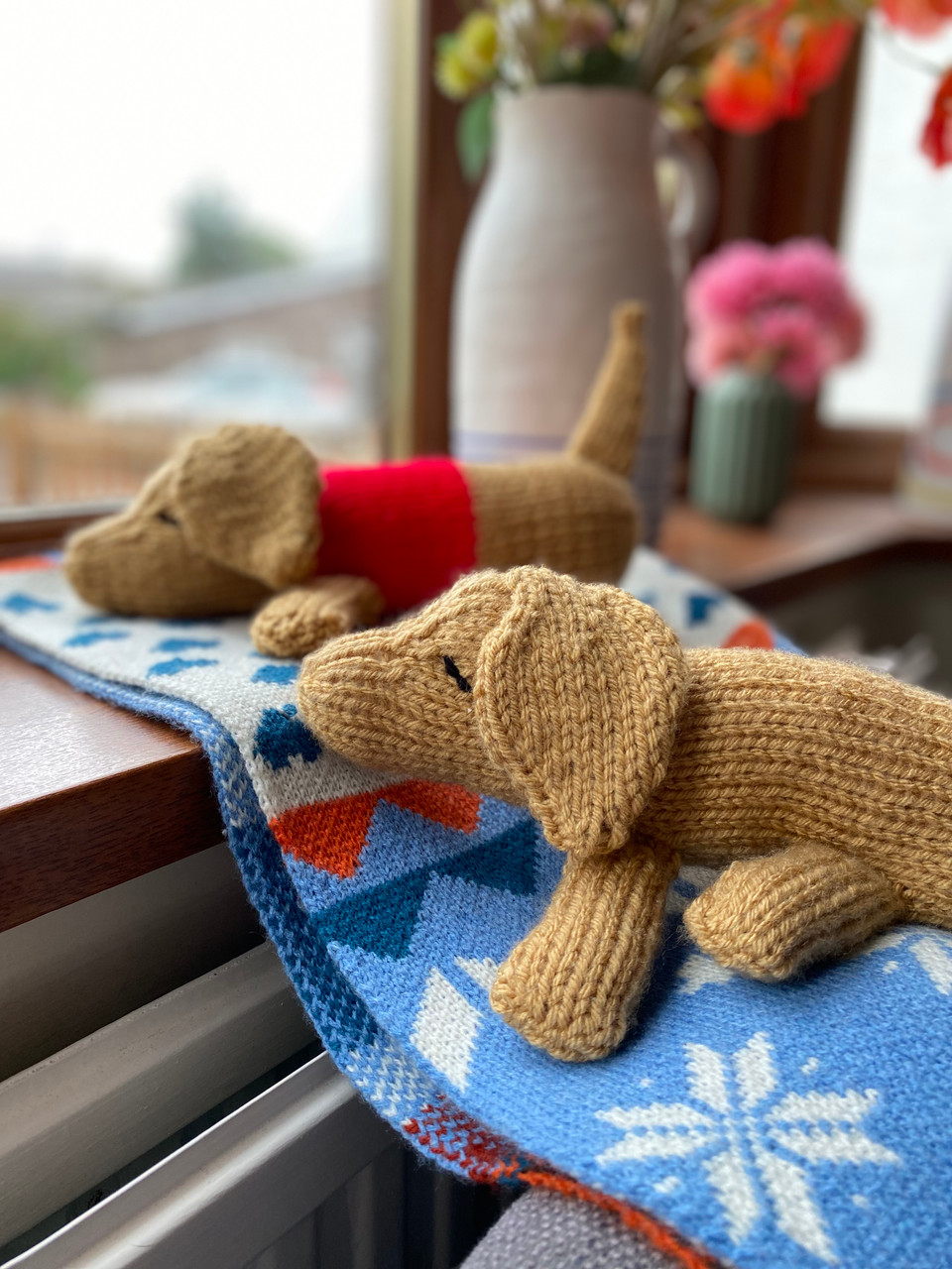 Sausage Dog Knitting Pattern Gift Horse Kits
