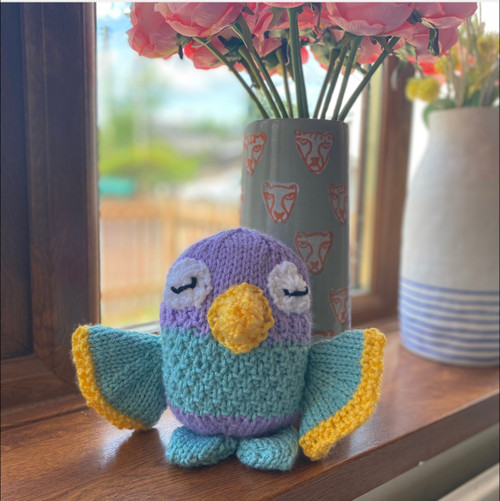 Cheeky bluebird knitting pattern Cheeky bluebird knitting pattern