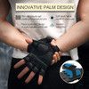 Open Fingered Gloves with Foam Cushion Padding for Men and Women. Sold as Pair