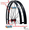 24" (540mm) 36 Spokes Rim With Pushrims Only. TIRES NOT INCLUDED. Pair