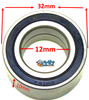 B120 12mm ID x 32mm OD x 10mm H. Sold as pack of 4