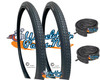 T044 Black-  24 X 1-3/8" (37-540)  Non-Marking Tire. Sold as Pair