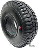 F059- 10X3"  KNOBBY BLACK  FOAM FILL TIRE - NON MARKING